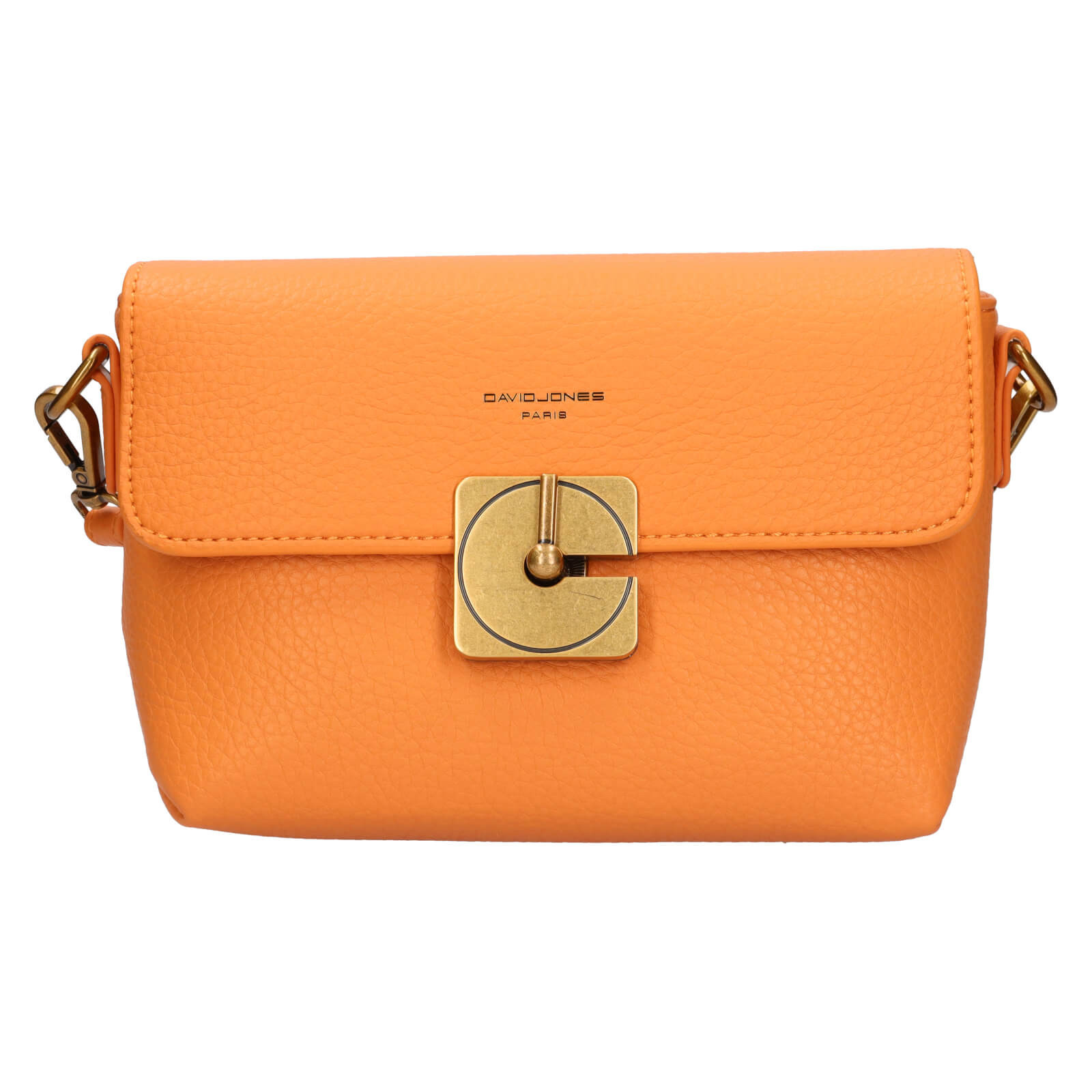 Dámská crossbody kabelka David Jones Elestia - oranžová