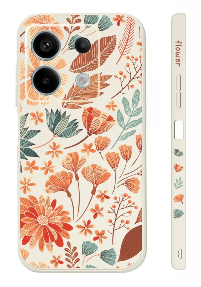 Kryt TopQ Design Xiaomi Redmi Note 13 Pro 5G Luční kvítí 123317