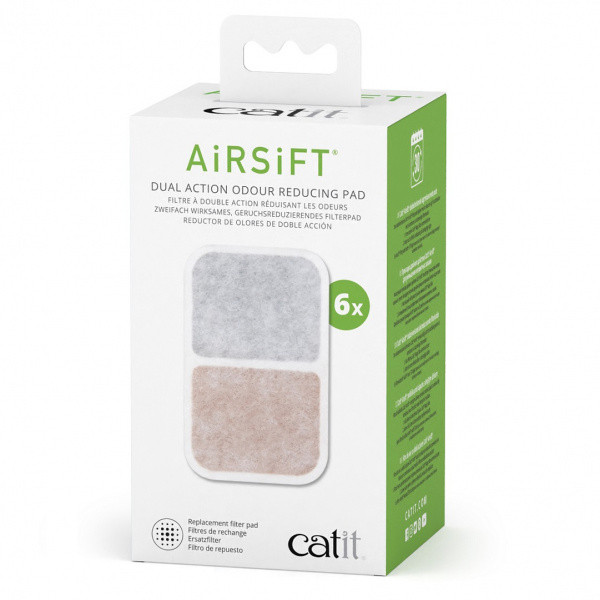 Náhradní filtr Catit Airsift Dual Action Pad 6ks