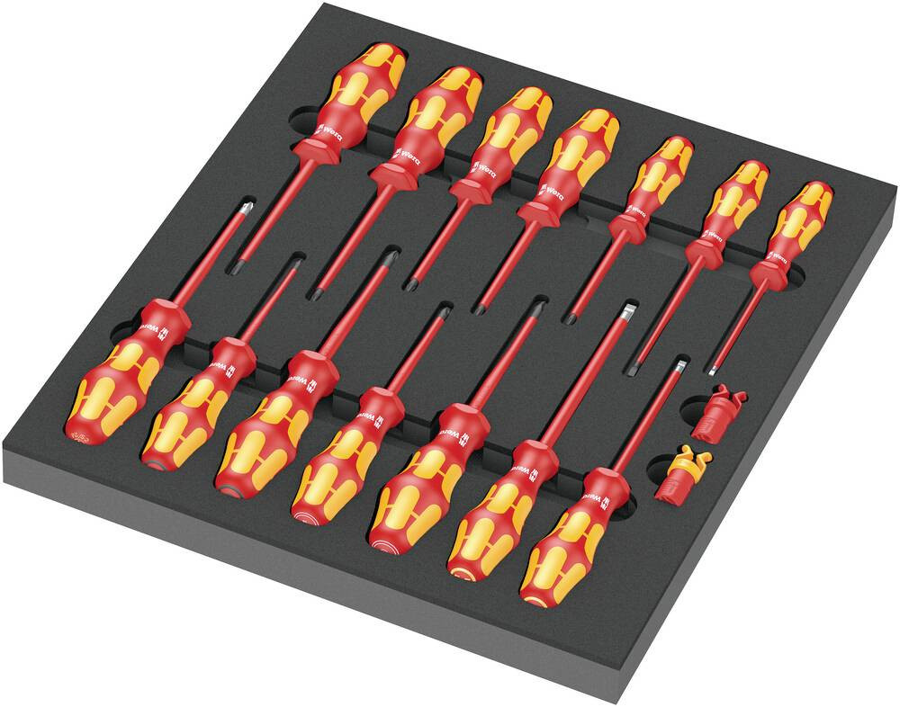 Wera 9711 sada šroubováků 16dílná křížový PH, křížový PZ, plochý, TORX