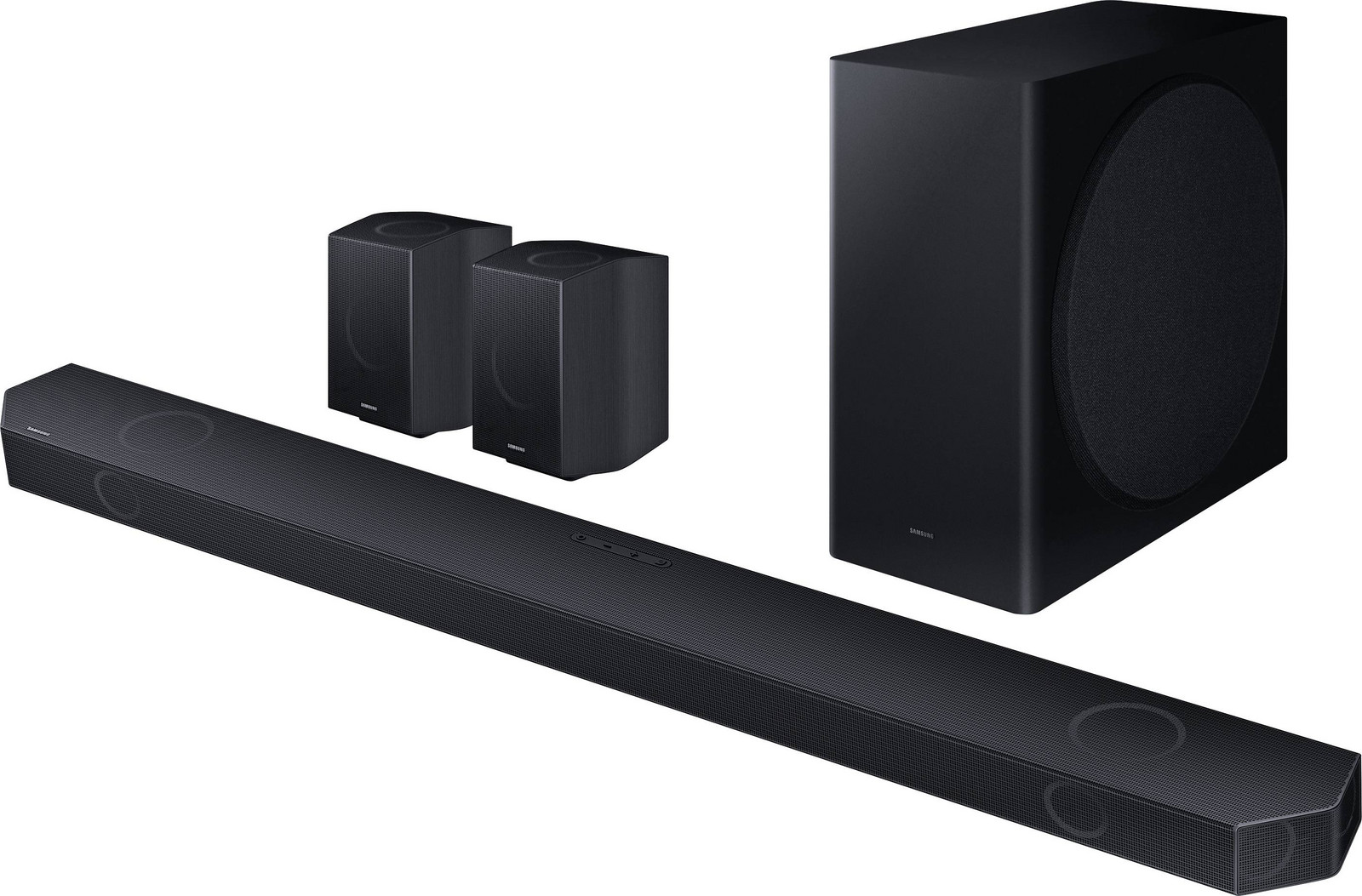 Samsung Q-Soundbar HW-Q935GD Surround System černá Dolby Atmos® , Bluetooth®, High-Resolution Audio , Wi-Fi, upevnění na zeď, Ovládání řečí