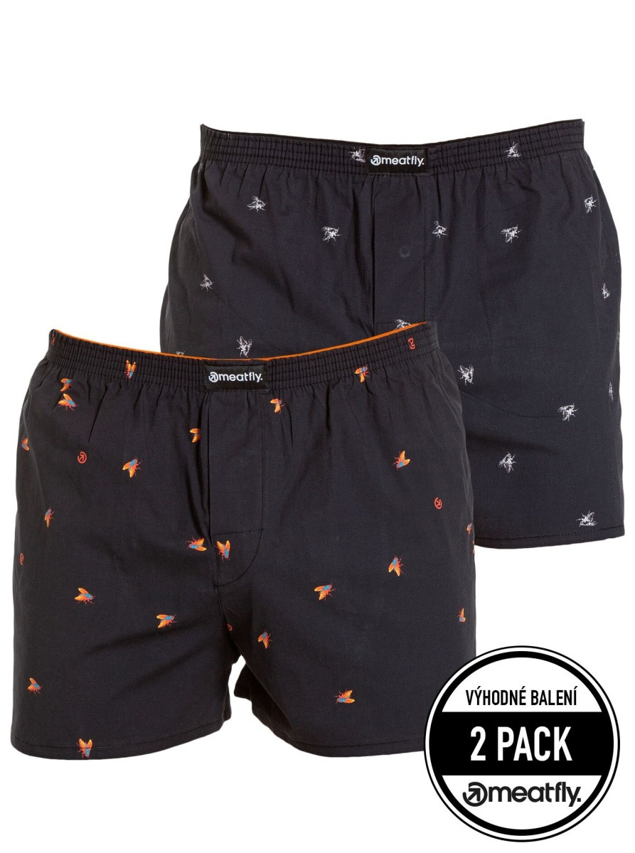 Pánské trenýrky meatfly agostino i černá m