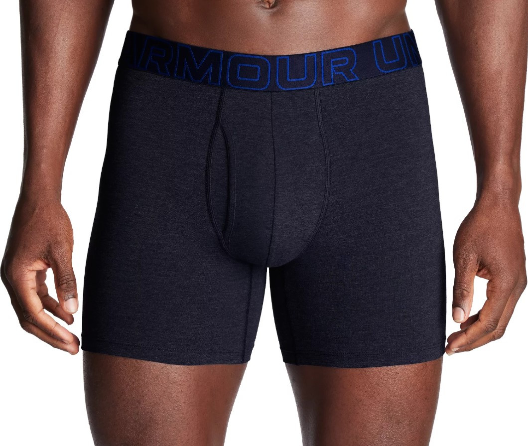 Boxerky Under Armour M UA Perf Cotton 6in-BLU