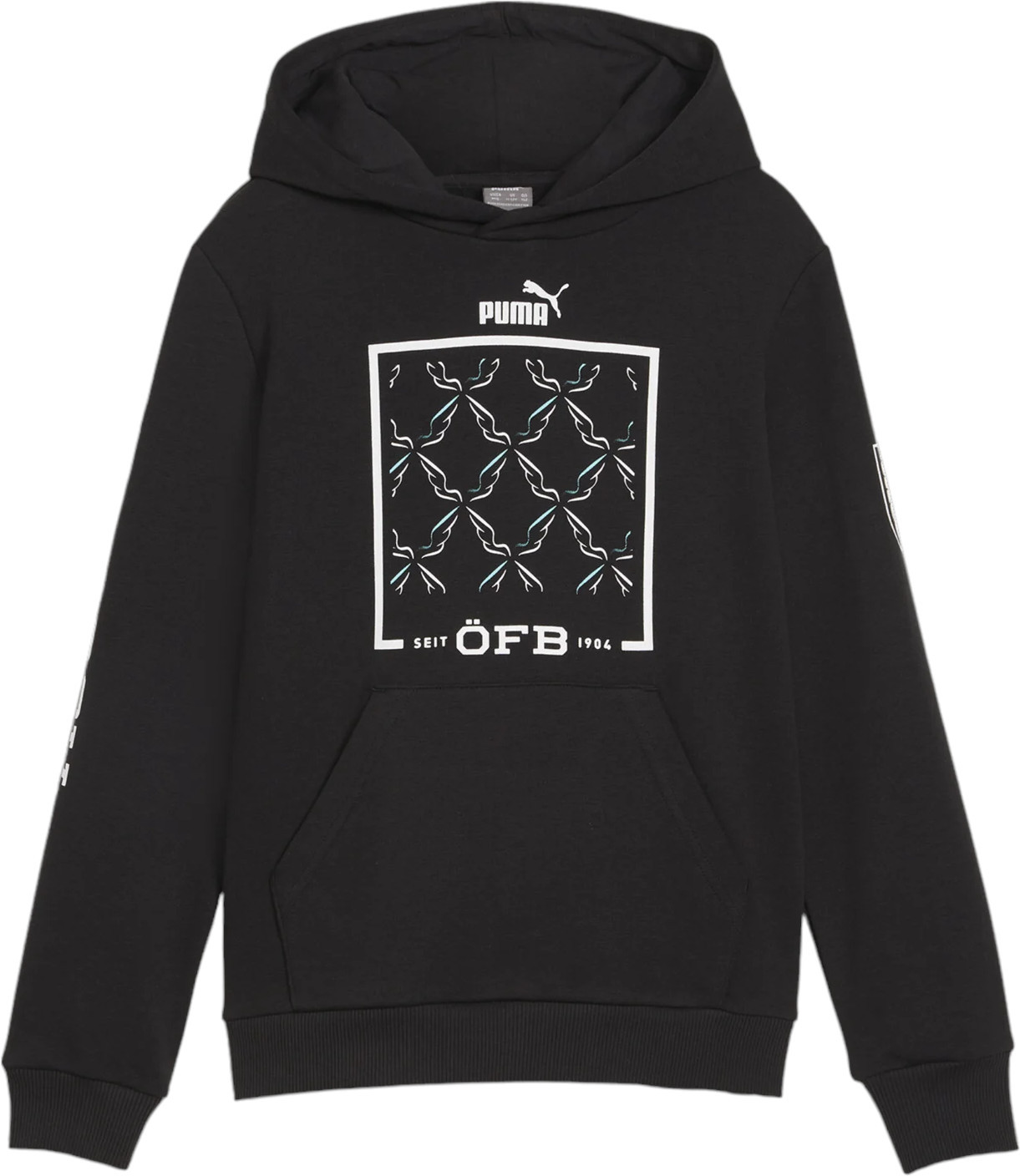 Mikina s kapucí Puma Austria Ftblicons Hoodie Jr