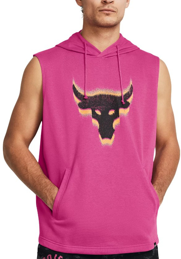 Mikina s kapucí Under Armour Pjt Q2 Payoff SL Flce HD-PNK