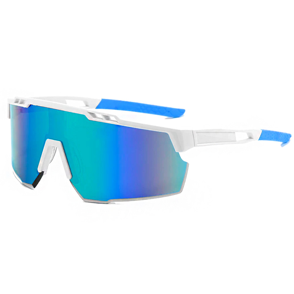 VeyRey sportovní polarizační sluneční brýle Crossflow tmavě modrá skla