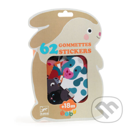 Prvé samolepky: Farmárske zvieratká - Djeco