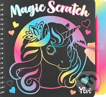 Ylvi magic Scratch bloček - s dúhovým podkladom - Depesche