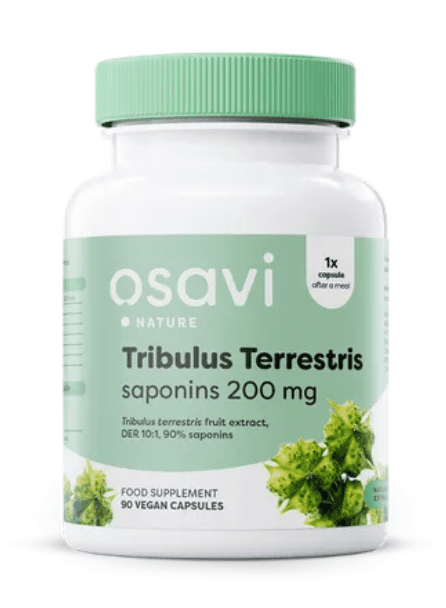 Osavi Tribulus Terrestris saponins, kotvičník zemní - saponiny, 200 mg, 90 rostlinných kapslí
