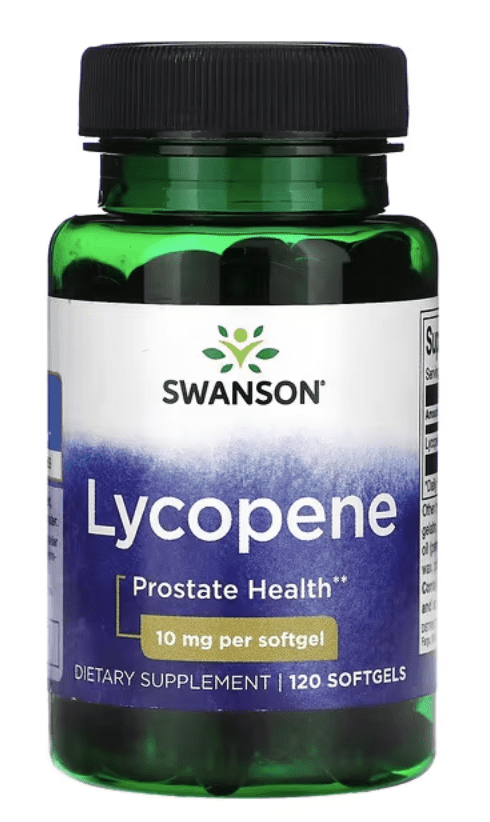 Swanson Lycopene, Lykopen, 10 mg, 120 kapslí