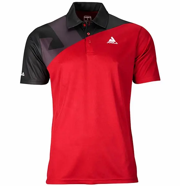 Pánské tričko Joola  Shirt Ace Red/Black S