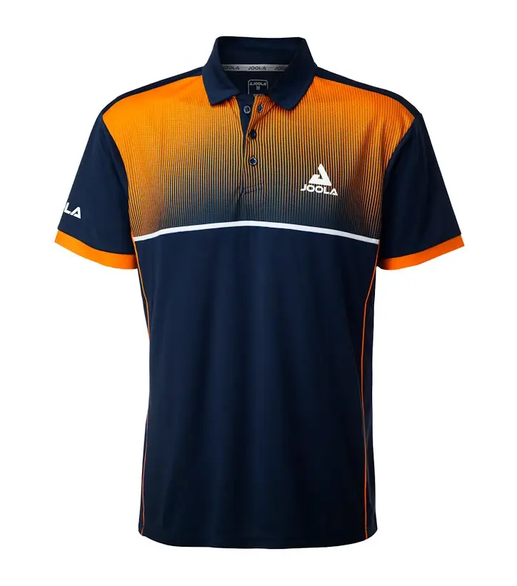 Pánské tričko Joola  Shirt Edge Navy/Orange XXL