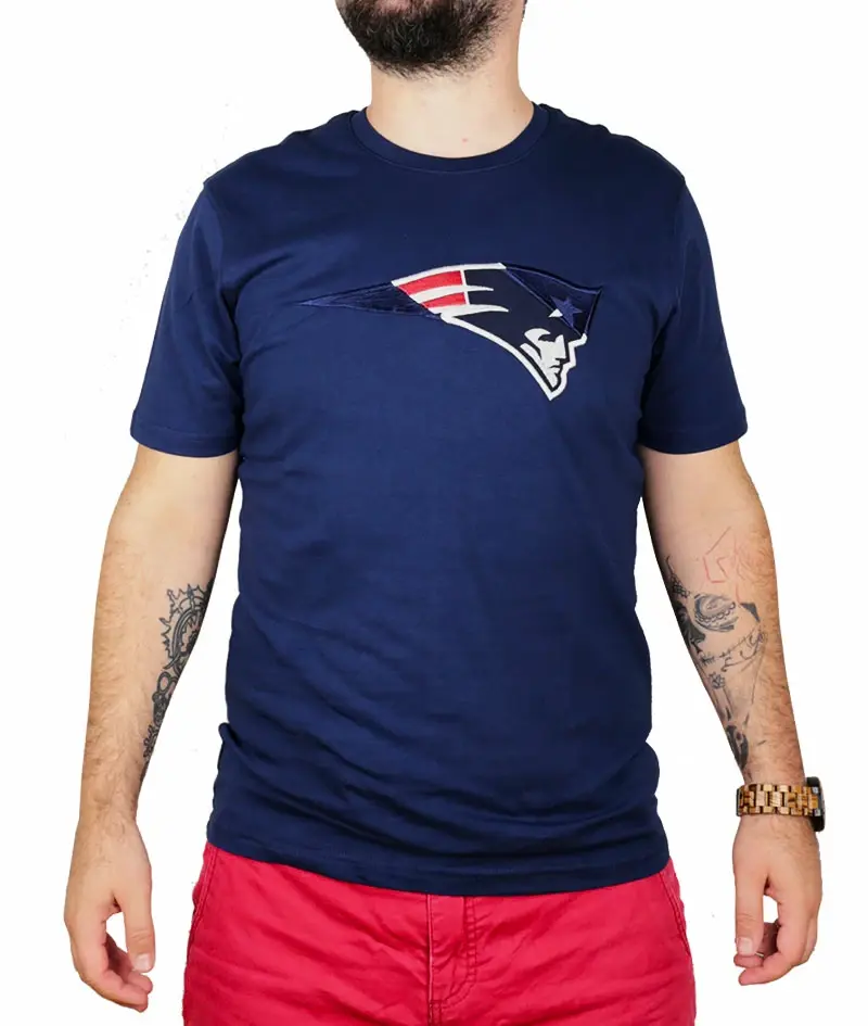 Pánské tričko Fanatics Oversized Split Print NFL New England Patriots, S