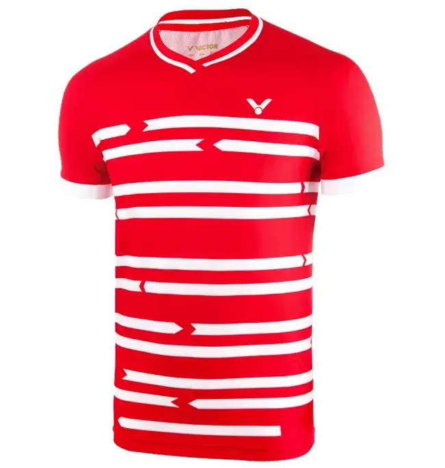 Pánské tričko Victor  Denmark 6628 Red XXL