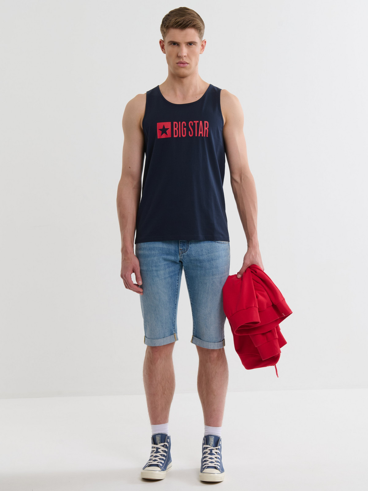 Big Star Man's Singlet T-shirt 152403  403