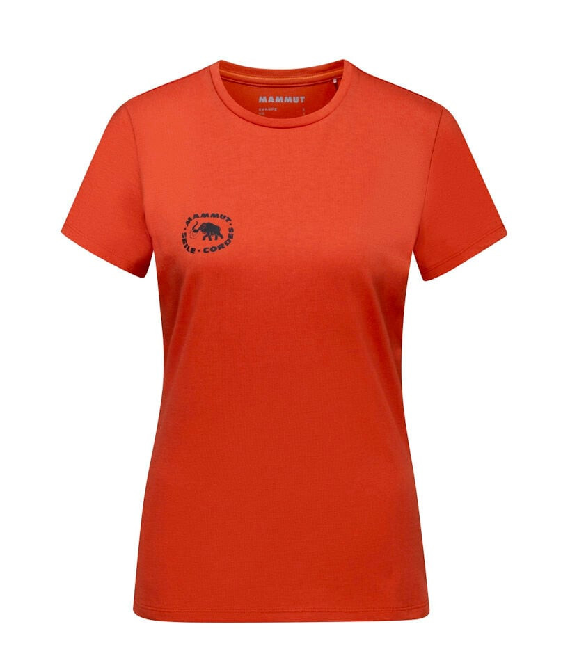 Dámské tričko Mammut  Seile T-Shirt Terracotta