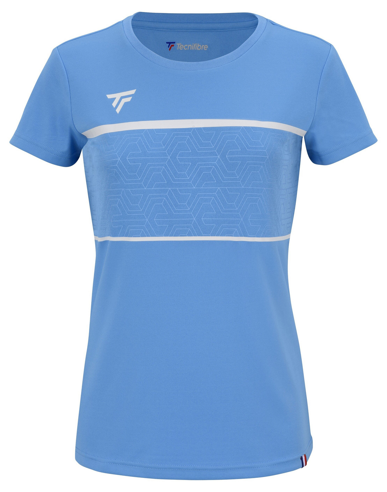 Dámské tričko Tecnifibre  Club Tech Tee Azur S