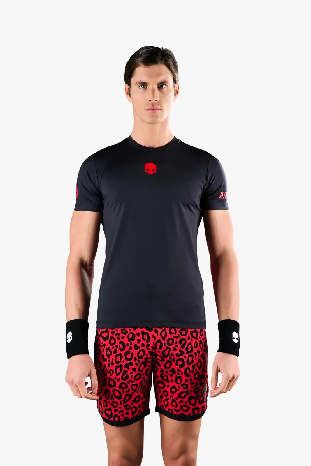 Pánské tričko Hydrogen  Panther Tech Tee Black/Red XL