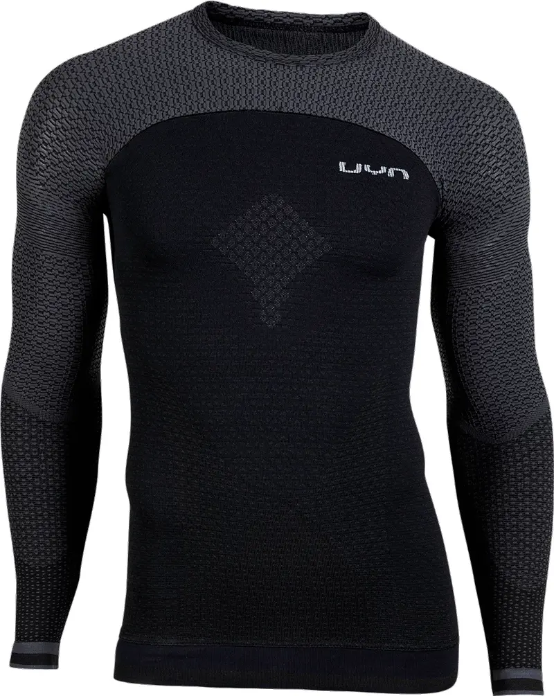 Pánské tričko UYN Running Alpha OW Shirt LS, černá, S