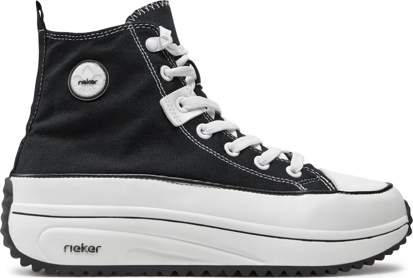 Sneakersy Rieker 90010-00 Černá