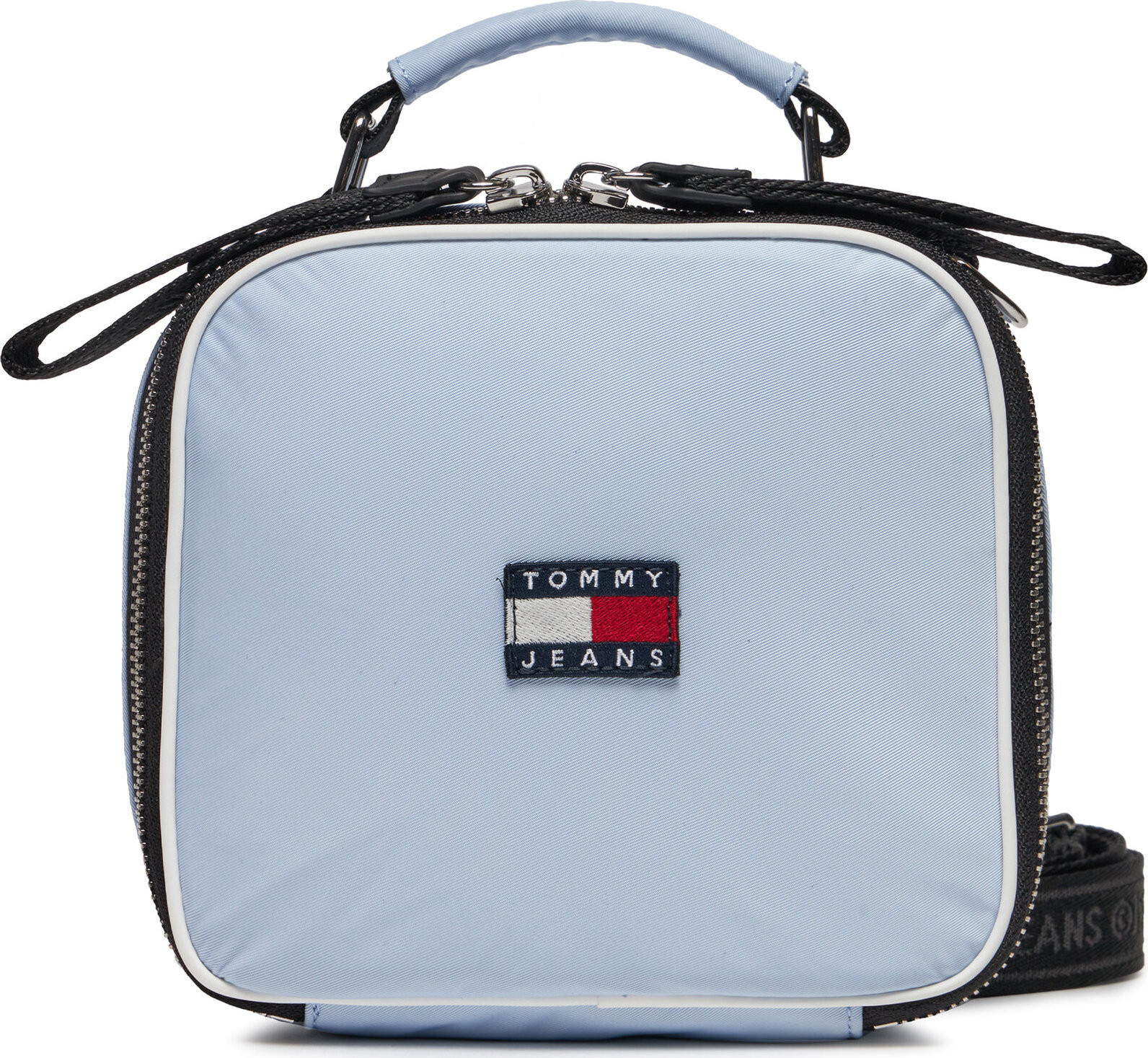 Kabelka Tommy Jeans Tjw Heritage Camera Bag AW0AW16100 Světle modrá