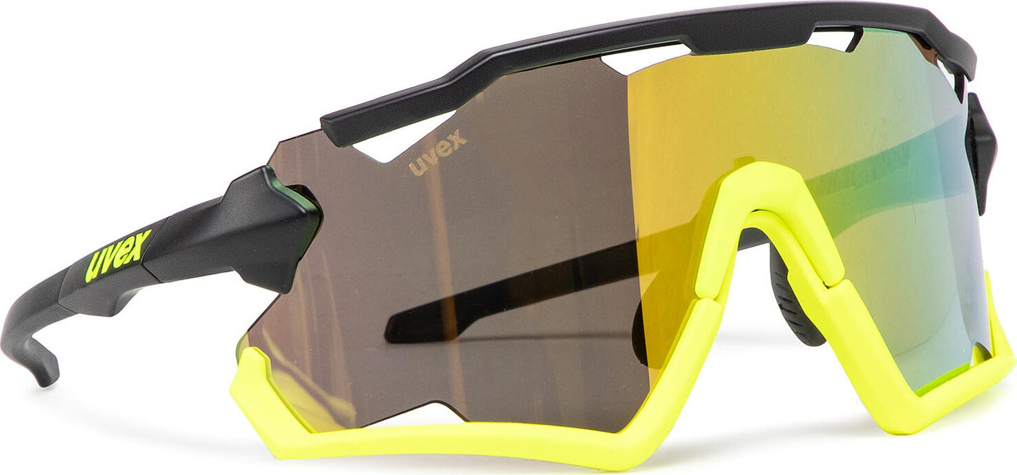 Sluneční brýle Uvex Sportstyle 228 S5320672616 Black Yellow Mat