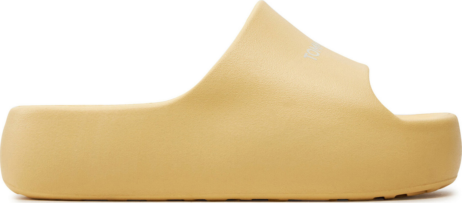 Nazouváky Tommy Jeans Tjw Chunky Flatform Slide EN0EN02454 Žlutá