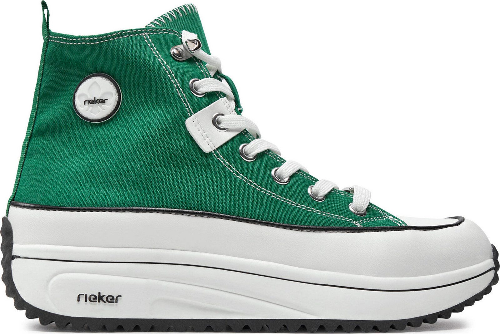 Sneakersy Rieker 90010-52 Zelená