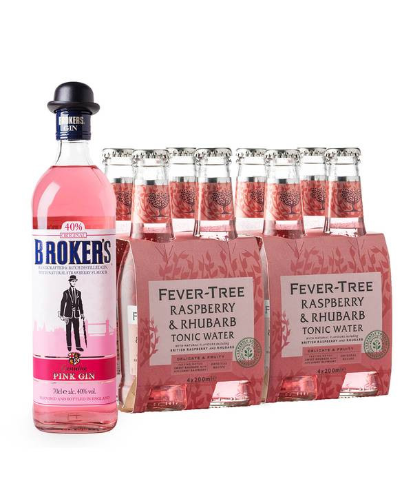 Broker's Pink Gin & Tonic 40,0% 2,3 l