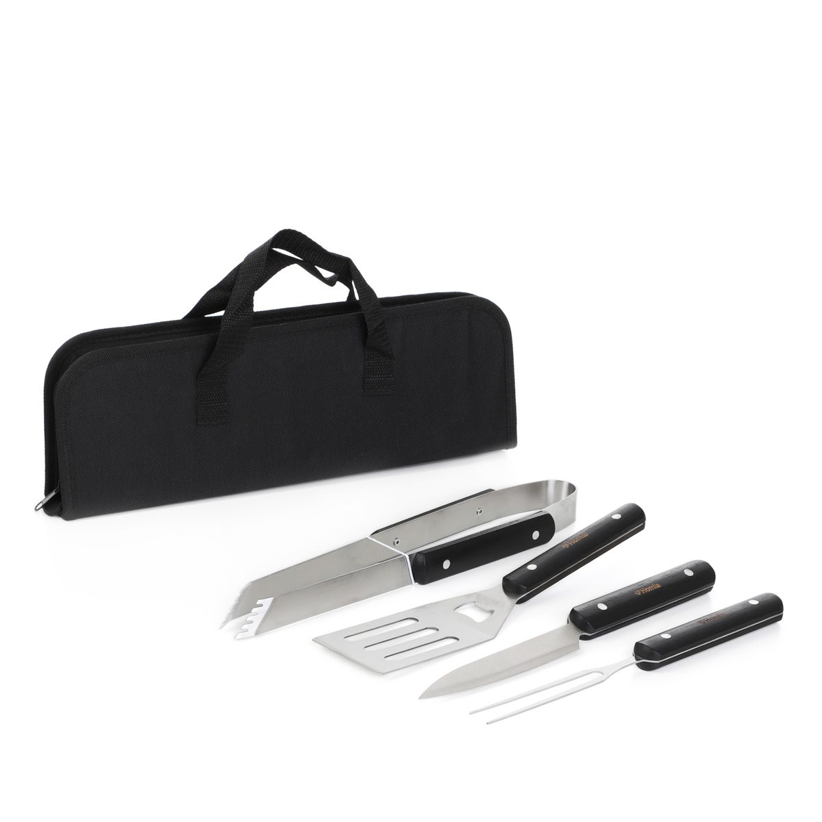 EASY GRILL | sada příslušenství ke grilování v kufříku, 4 ks | 37x13 cm | 891873 Homla