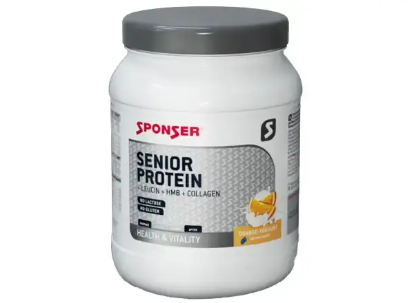 Sponser Senior proteinový nápoj s kolagenem Orange Yoghurt 455 g