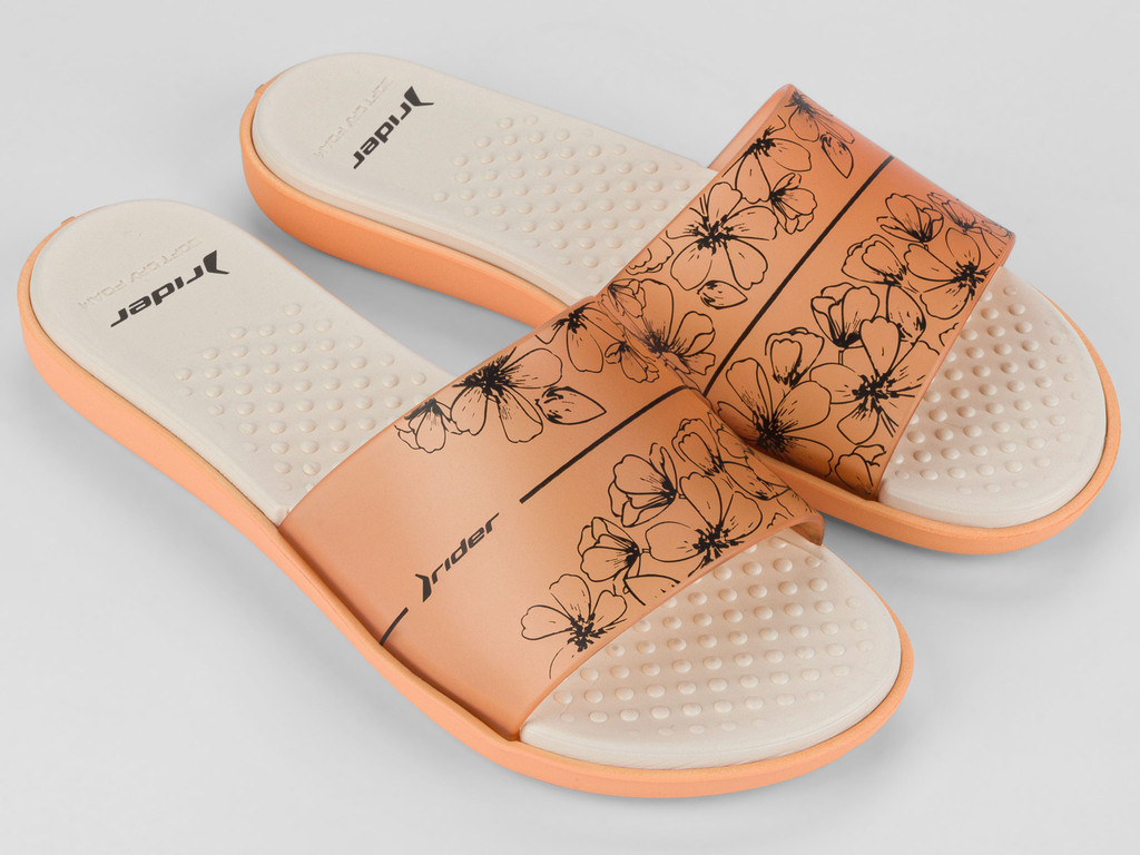 Rider Splash V 83503-AR358 Dámské pantofle oranžovo / béžové 37