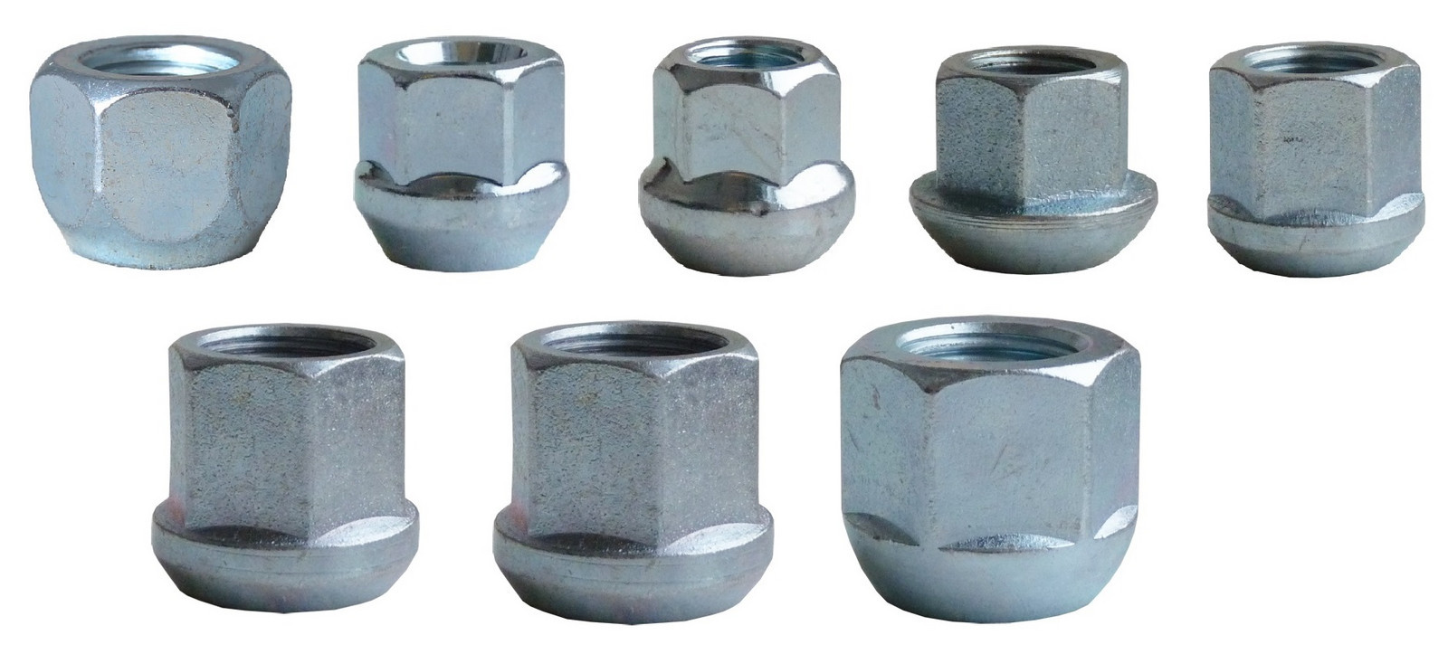 Diskové matice, kulatá dosedací plocha, pro LIAZ, Karosa, Praga, různé rozměry - Ferdus Varianta: M12x1.2 kužel. výška 16 mm. klíč 17