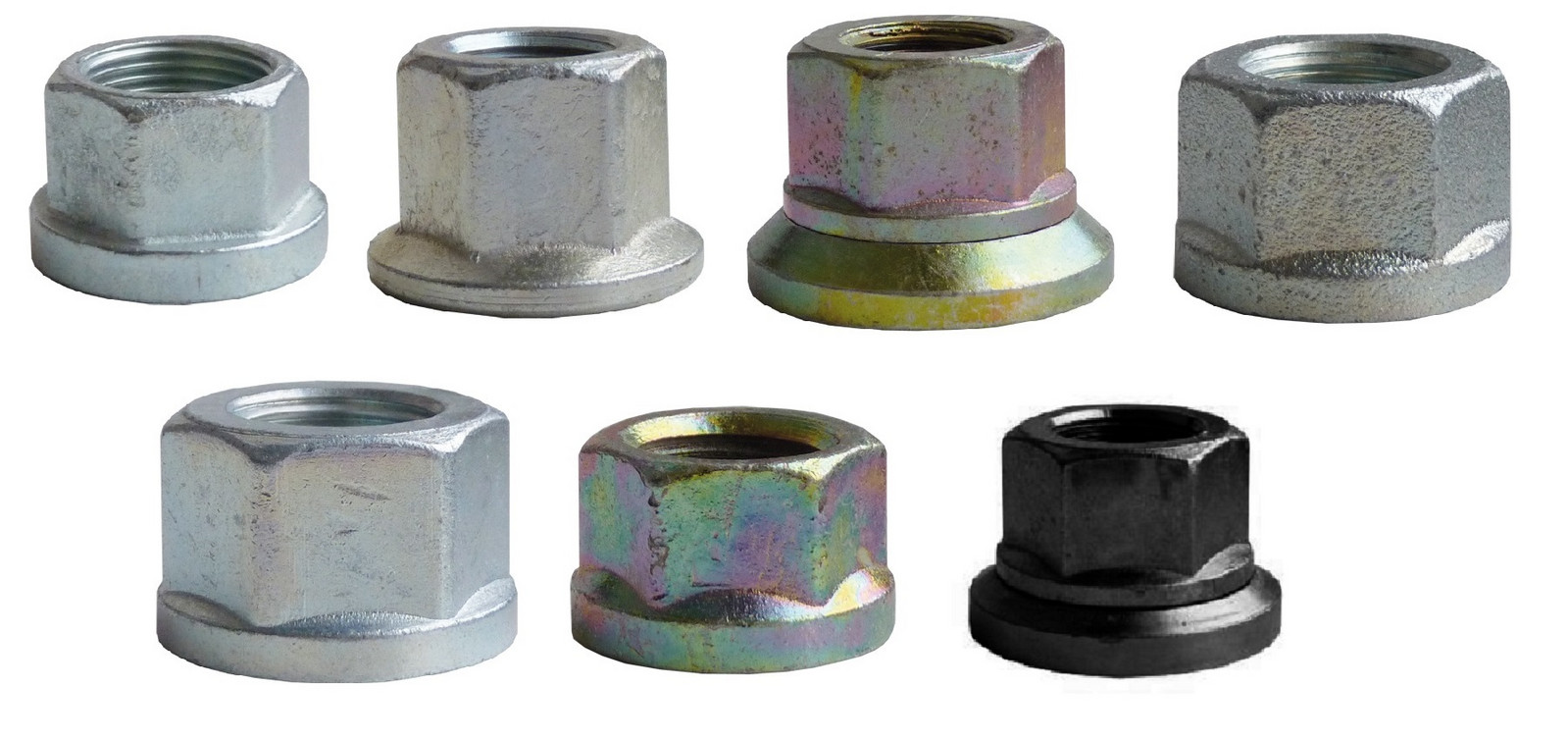 Diskové matice, rovná dosedací plocha, pro Avia, Tatra, různé rozměry - Ferdus Varianta: M18x1.5 SAV. výška 25 mm. klíč 27 mm. pro Avia A30. A31