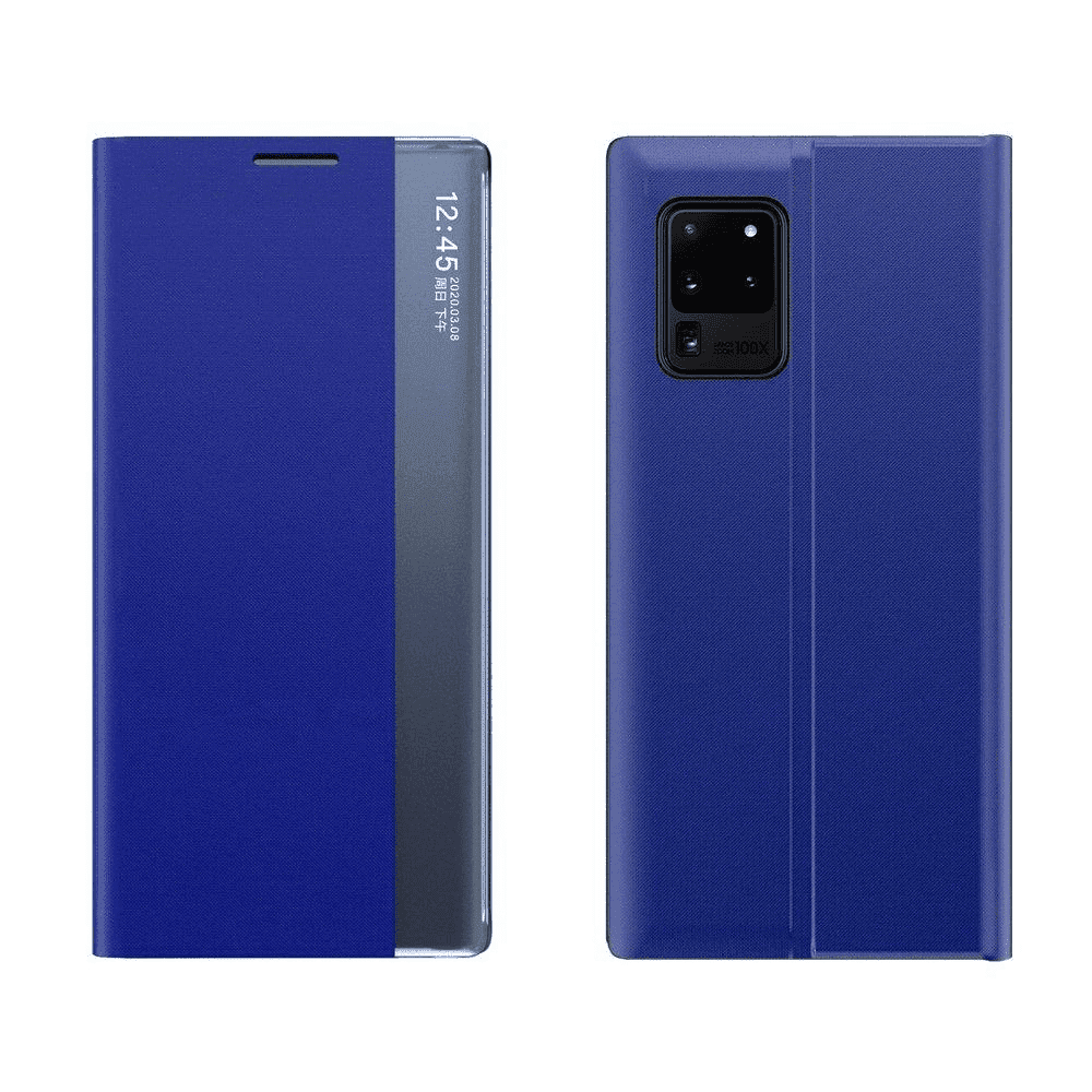 Hurtel Nový flipový kryt Sleep Case s funkcí stojánku Samsung Galaxy A73 modrý