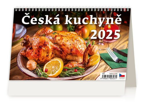 Česká kuchyně 2025 - stolní kalendář