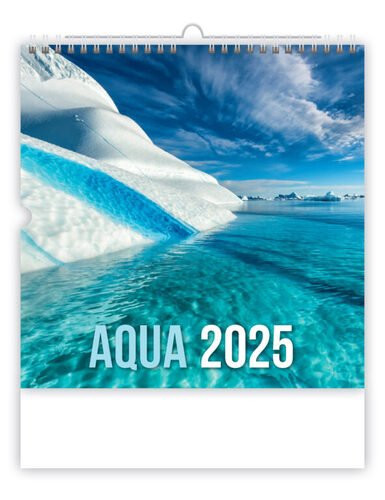 Aqua 2025 - nástěnný kalendář