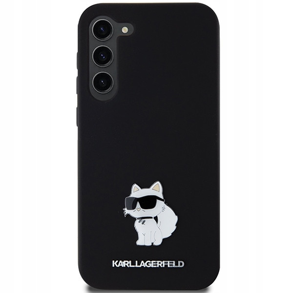 Originální Pouzdro Karl Lagerfeld obal Silikon Kočka pro Galaxy S24+ Plus