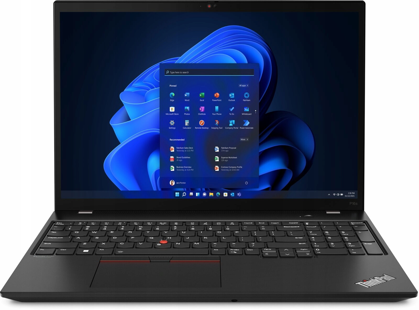 Notebook Lenovo ThinkPad P 16