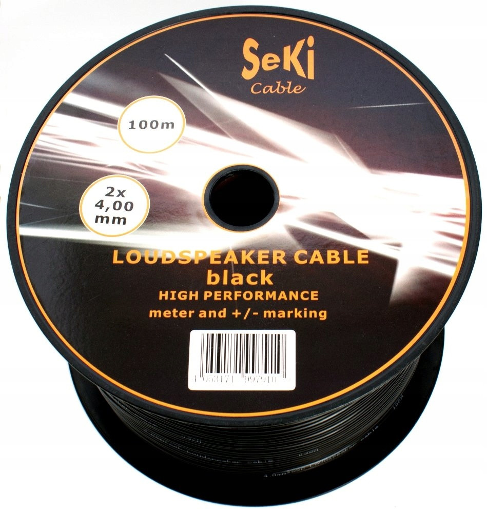 Reproduktorový Kabel Seki 312007 2 X 4 MM² 100 M