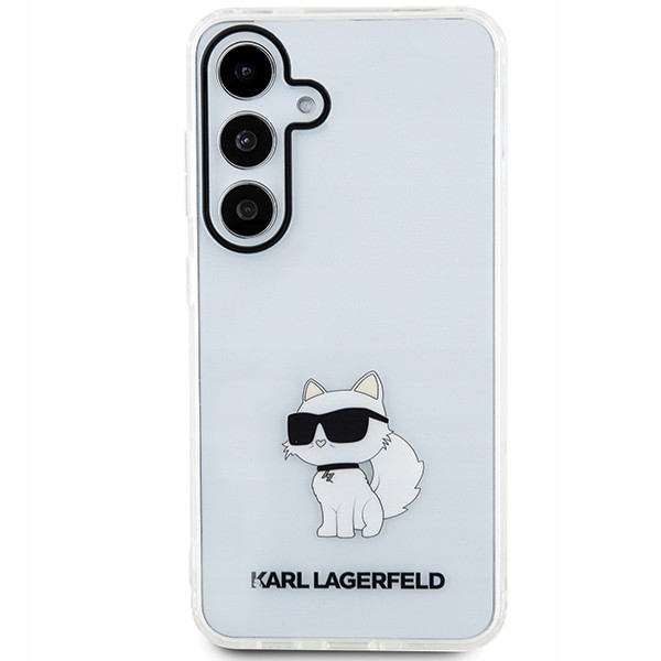 Pouzdro Karl Lagerfeld obal Kočka kryt zadní kryt case pro Samsung Galaxy S24