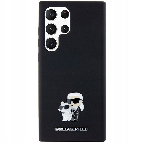 Pouzdro Karl Lagerfeld obal Silikonové kryt case pro Samsung S24 Ultra