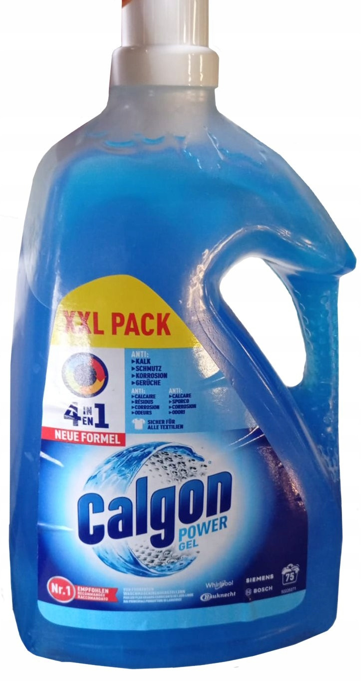 Calgon Power Gel gel odvápňovač změkčovač 4v1 3,75l na 75 praní