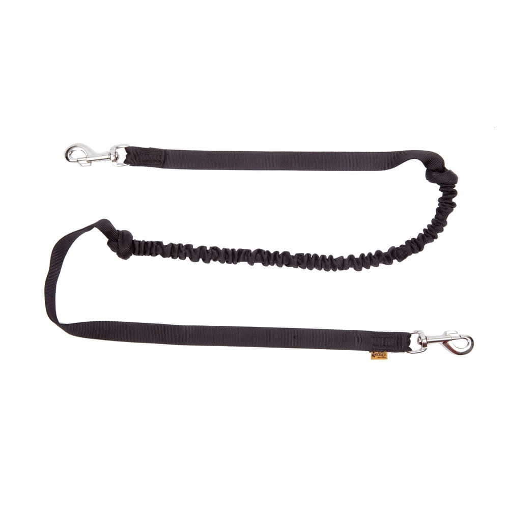 Dingo Vodítko Příslušenství Amort+karabiň Černá 170cm