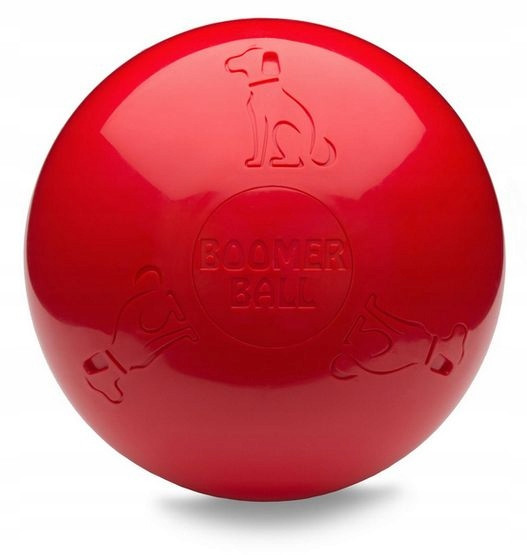 Míček pro psy Boomer Ball velikost L, červená