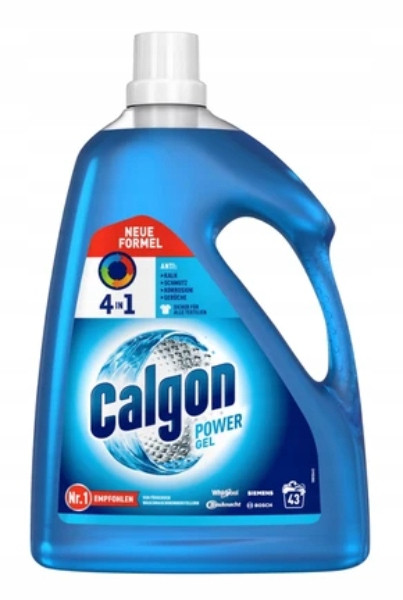 Calgon Powergel 4v1 gel čistící odvápňovač pračky 2,15L na 43 praní