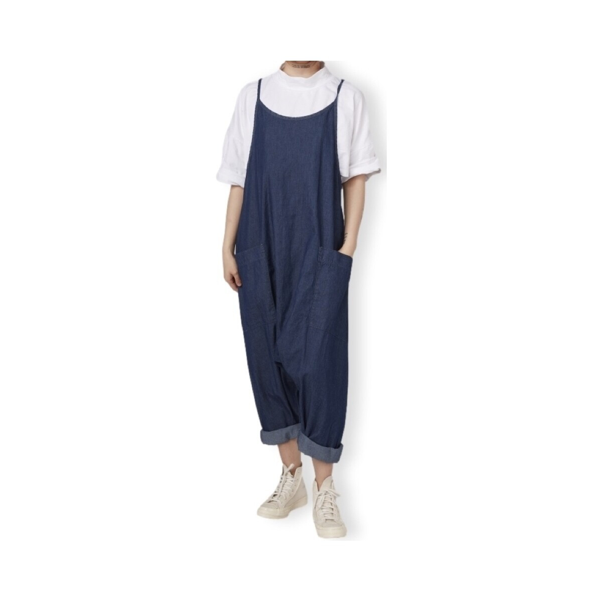 Wendy Trendy  Jumpsuit 110706 - Denim  Modrá
