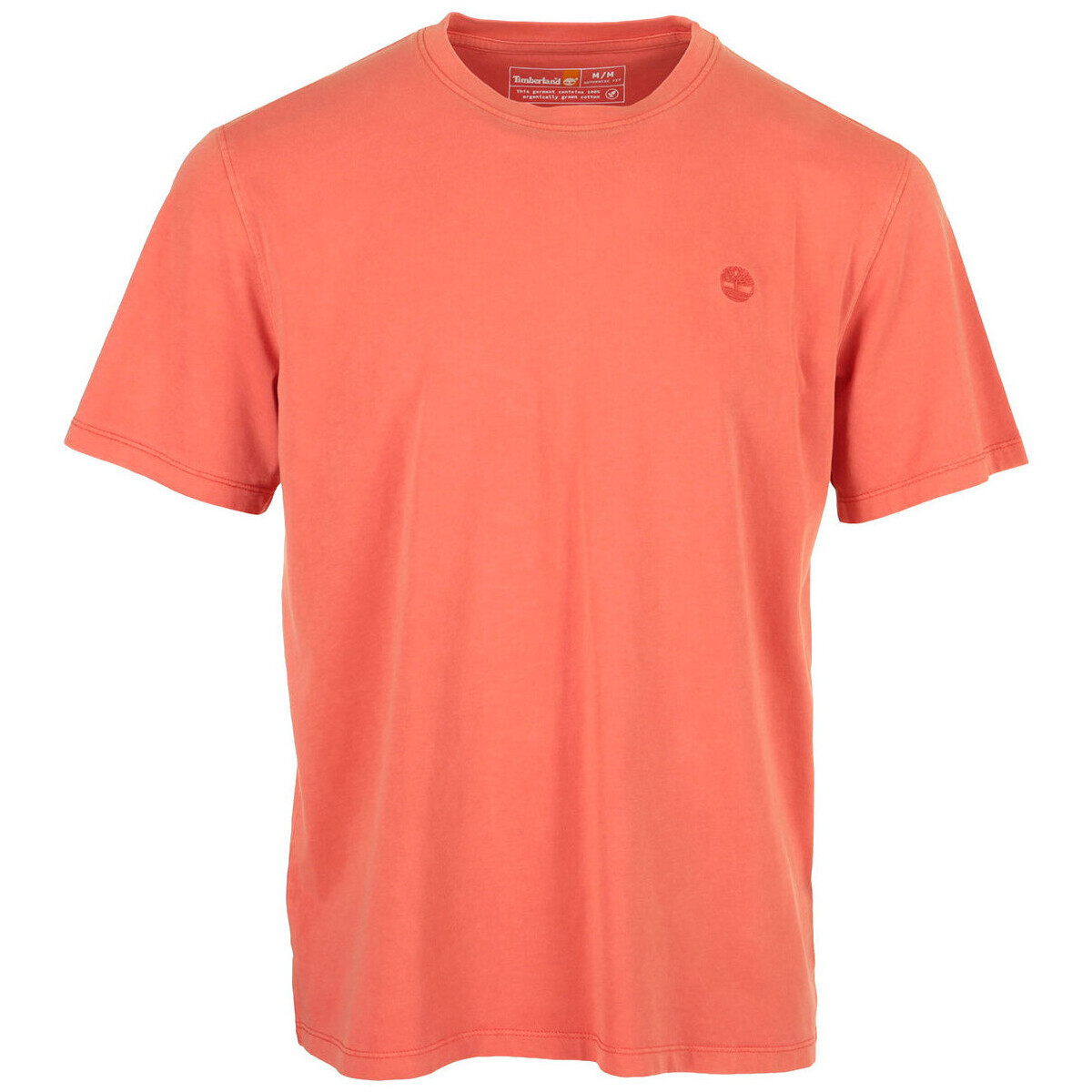 Timberland  Garment Dye Short Sleeve  Oranžová