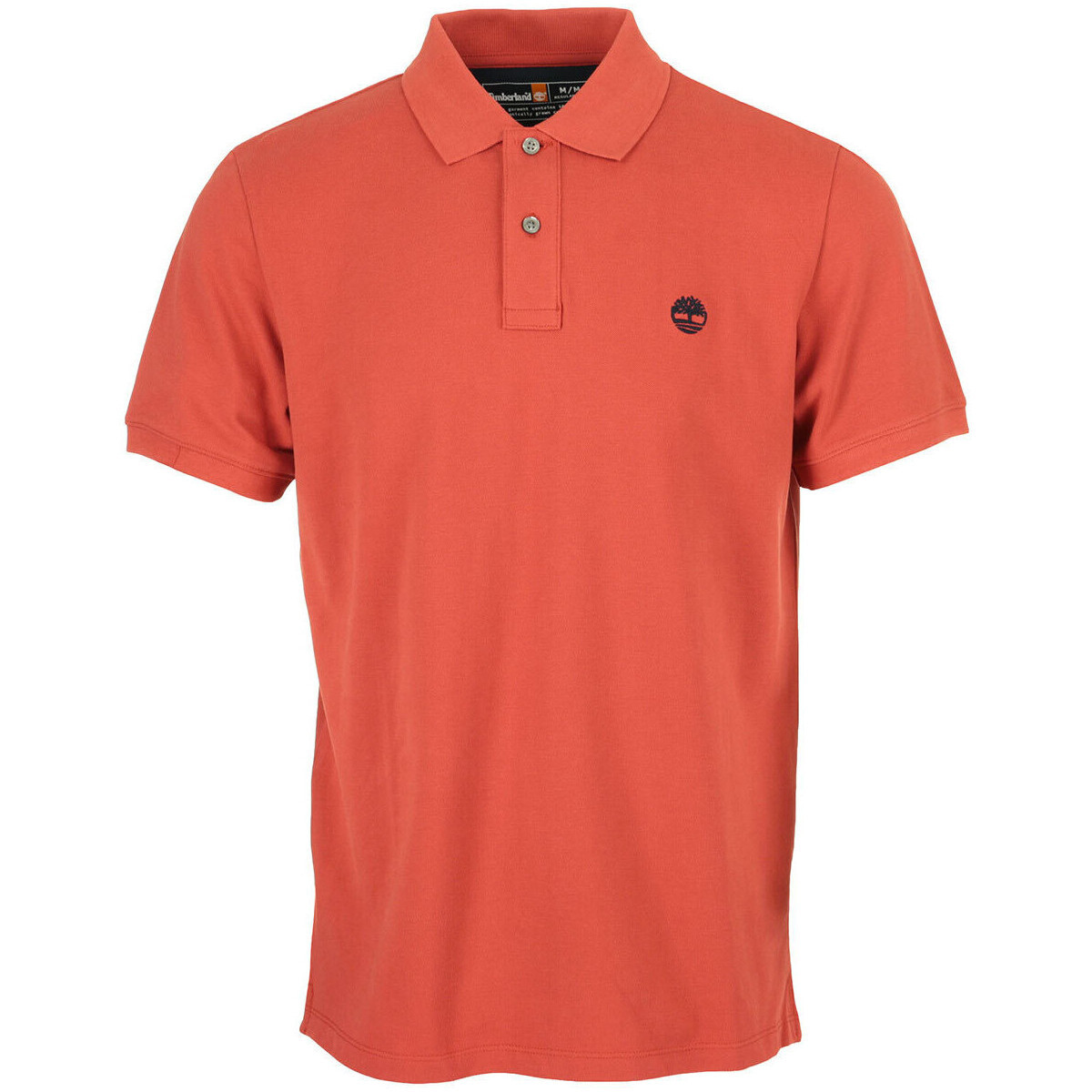 Timberland  Pique Short Sleeve Polo  Červená