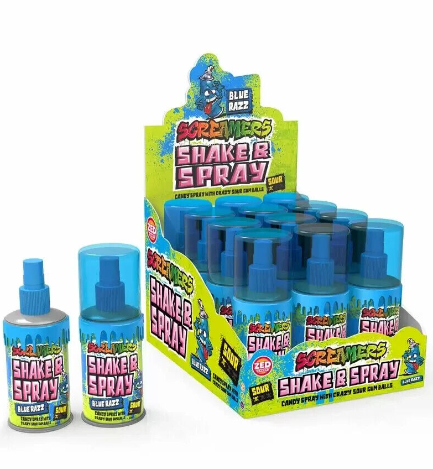 Zed Candy Candy Screamers Blue Raspberry Shake&spray 60 ml